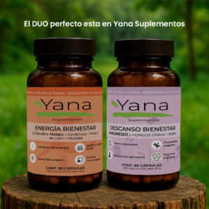 Cápsula Energía Bienestar + Cápsulas Descanso Bienestar